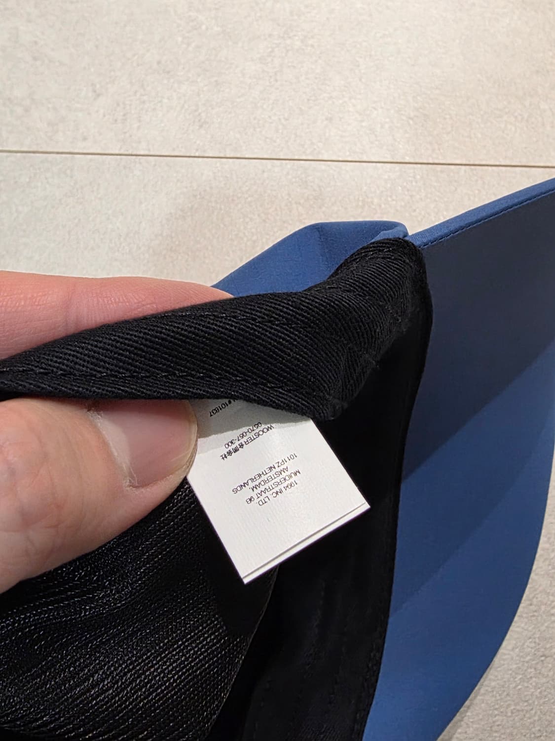 슈프림 고어텍스 팩라이트 롱 빌 캠프캡 블루 - 23SS 상품이미지4