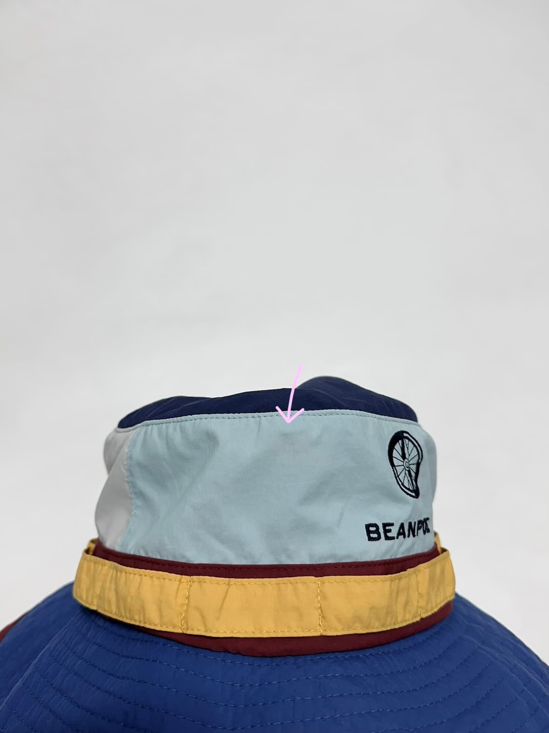 빈폴 배색 고프코어 버킷햇 등산 모자 상품이미지7