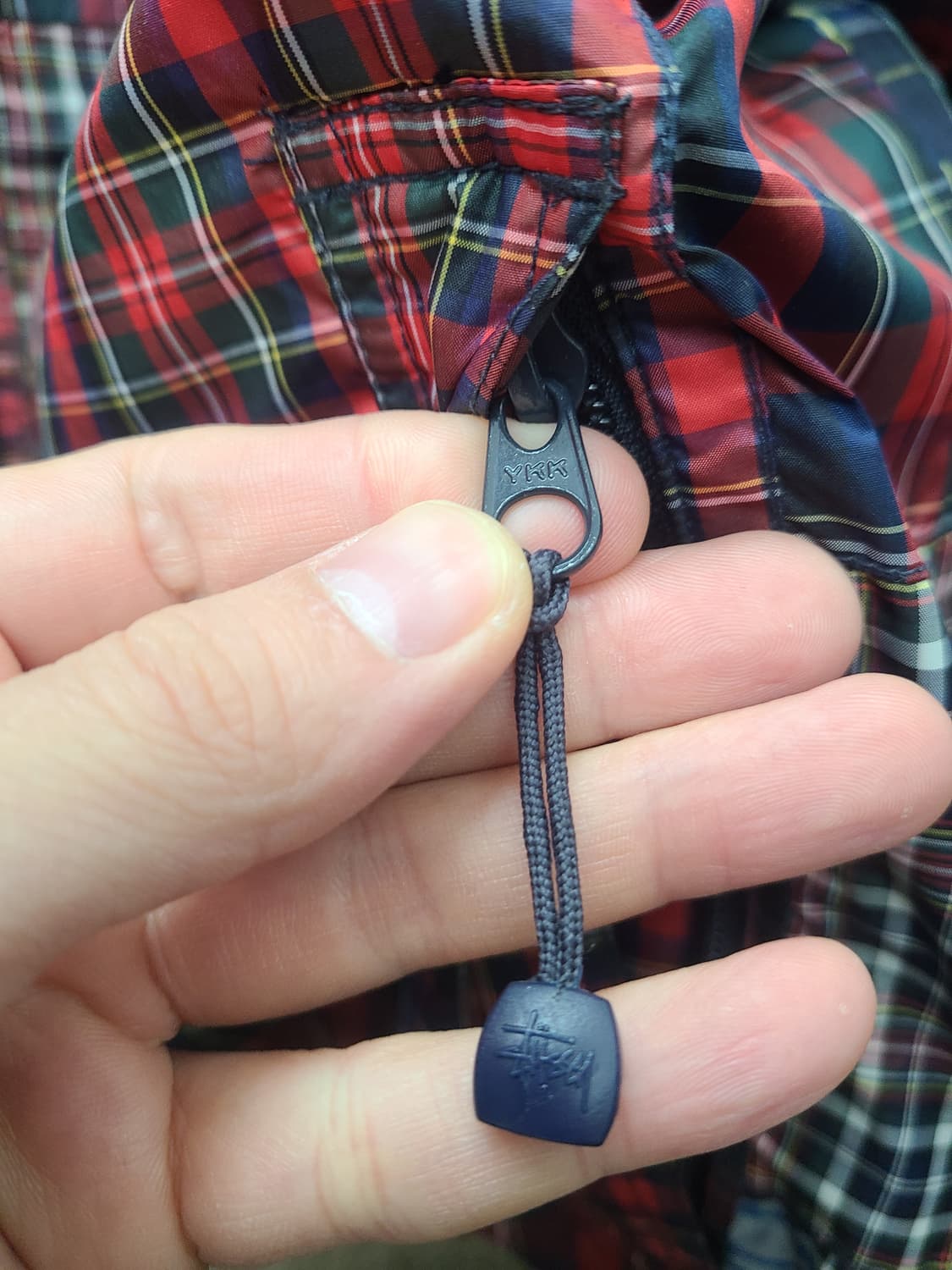 스투시 00s 패치워크 양면 후리스 상품이미지3