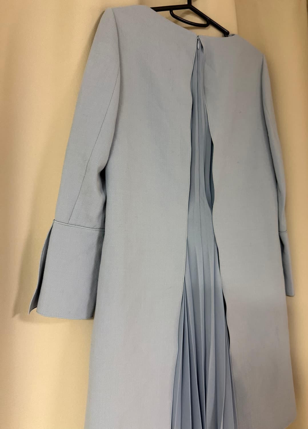 MINE(마인) 하늘색 플리츠 원피스 상품이미지5