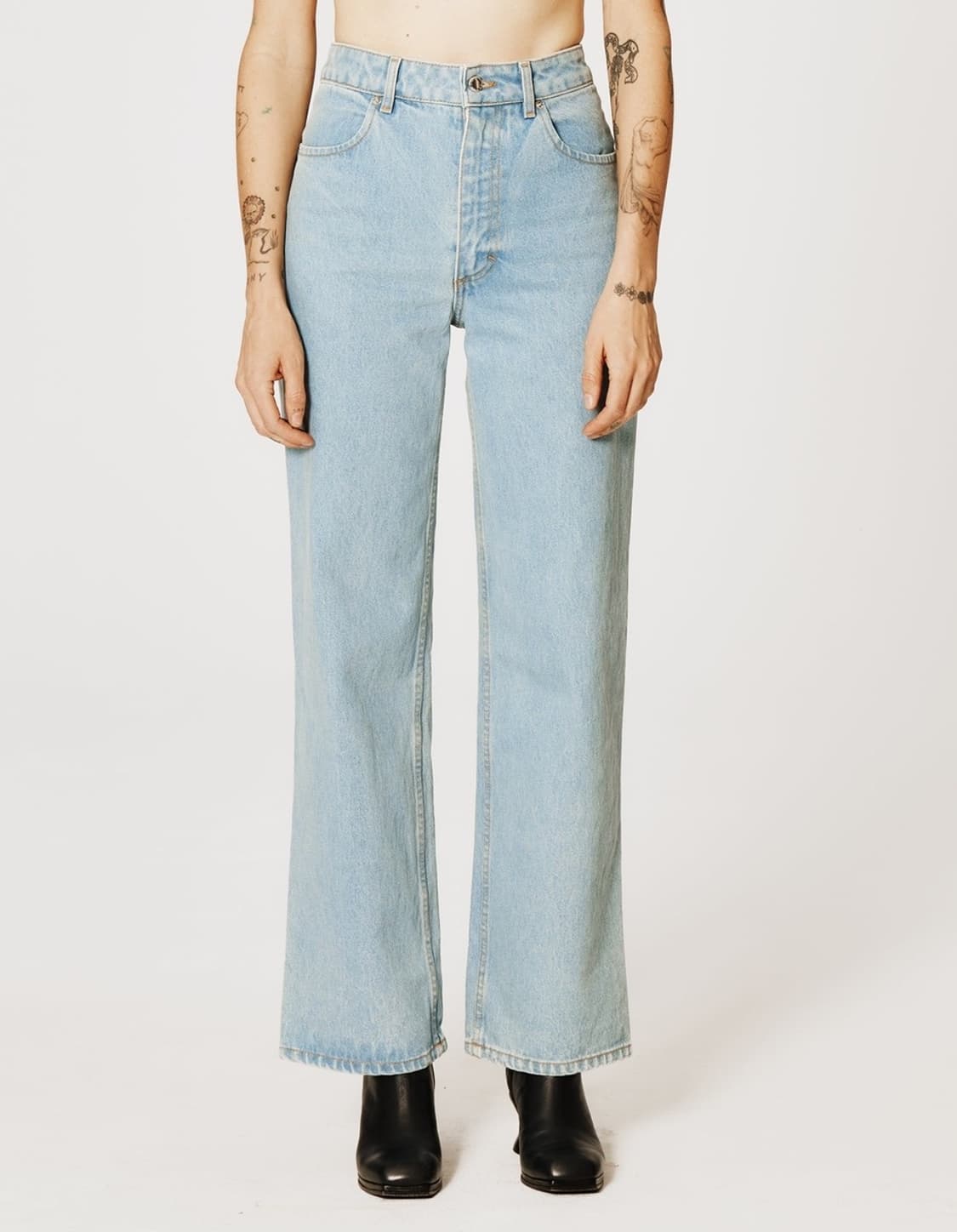 eckhaus latta wide leg jean 상품이미지1