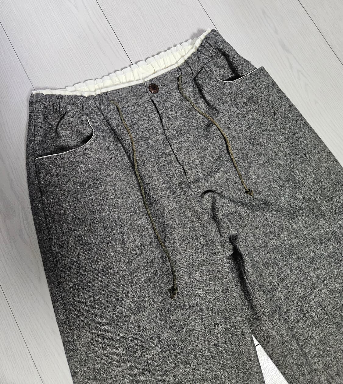 씨솔트 울 파자마 팬츠 그레이 상품이미지5