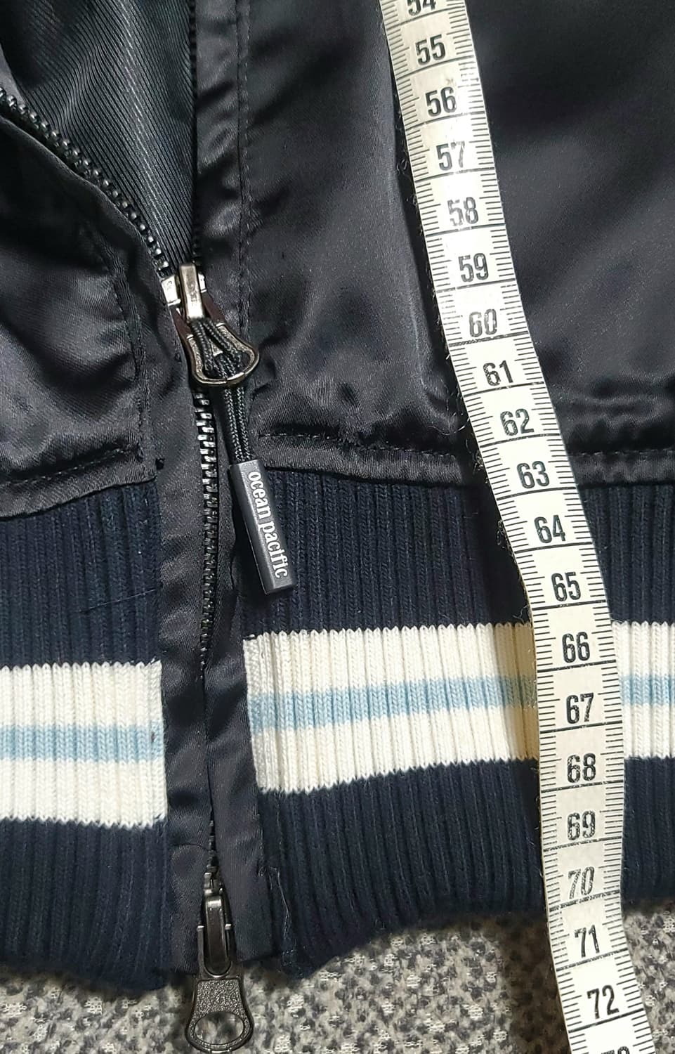 오션퍼시픽 Y2K 바시티 스카잔  자켓  M 상품이미지4