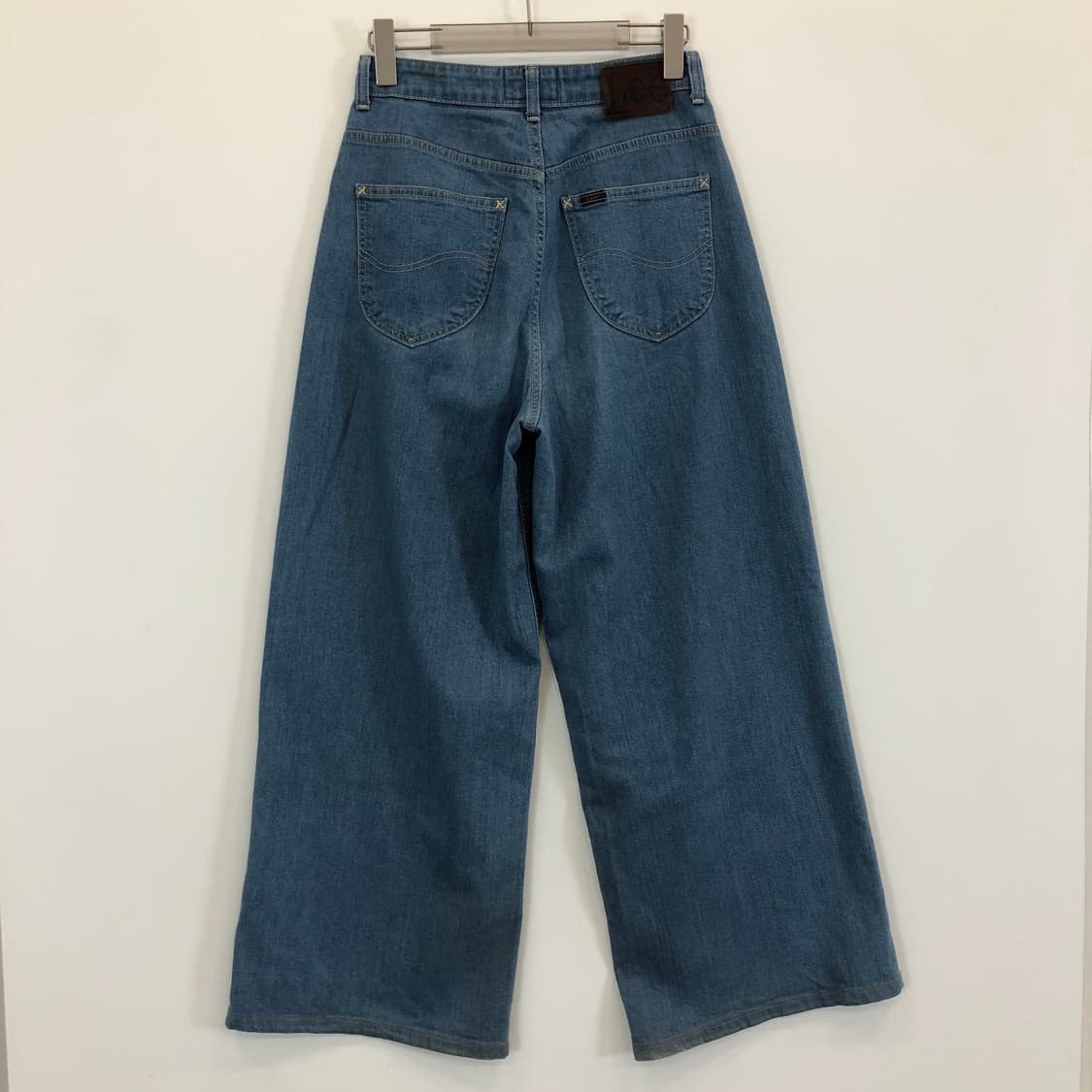 Lee 리 JPN 화이트탭 와이드 데님진 25 인치 상품이미지3