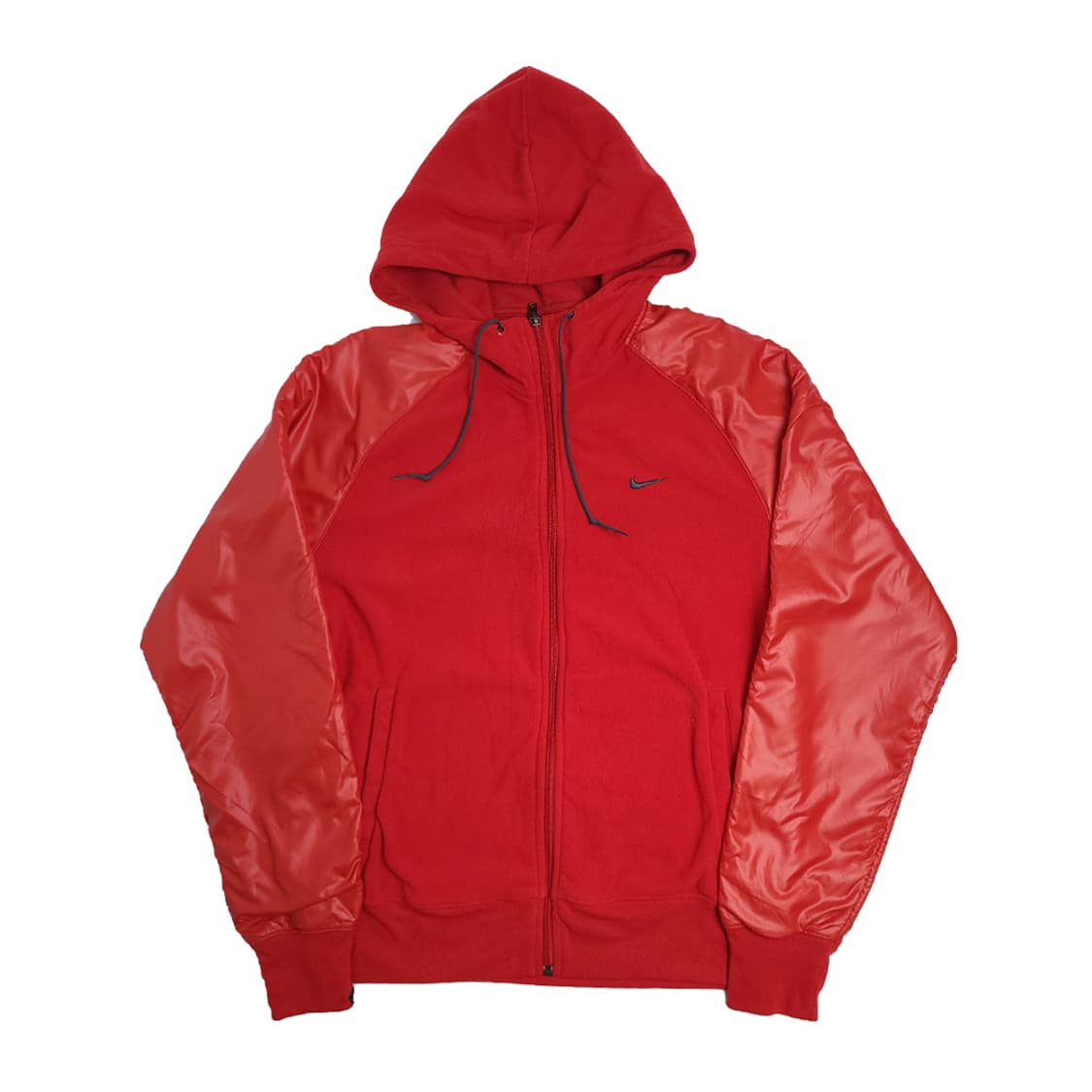 L)나이키 y2k 플리스 후드 집업 자켓 무배 상품이미지1