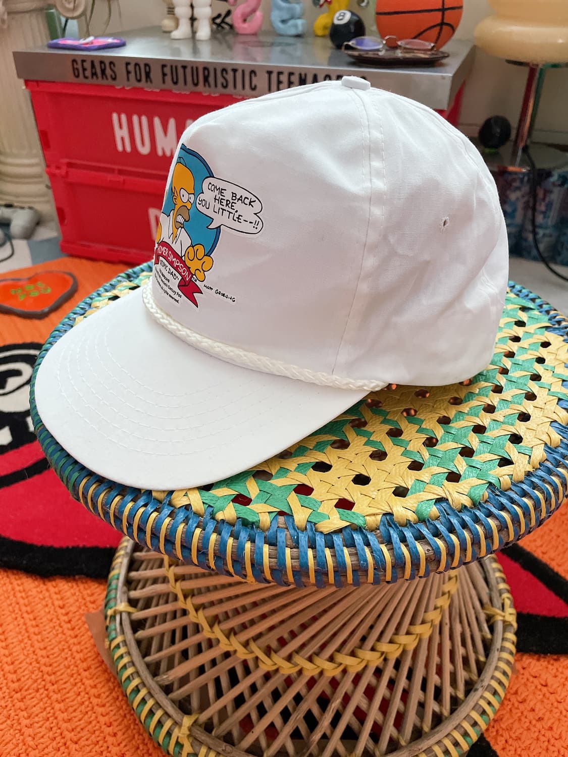 90s 빈티지 심슨 모자 상품이미지3