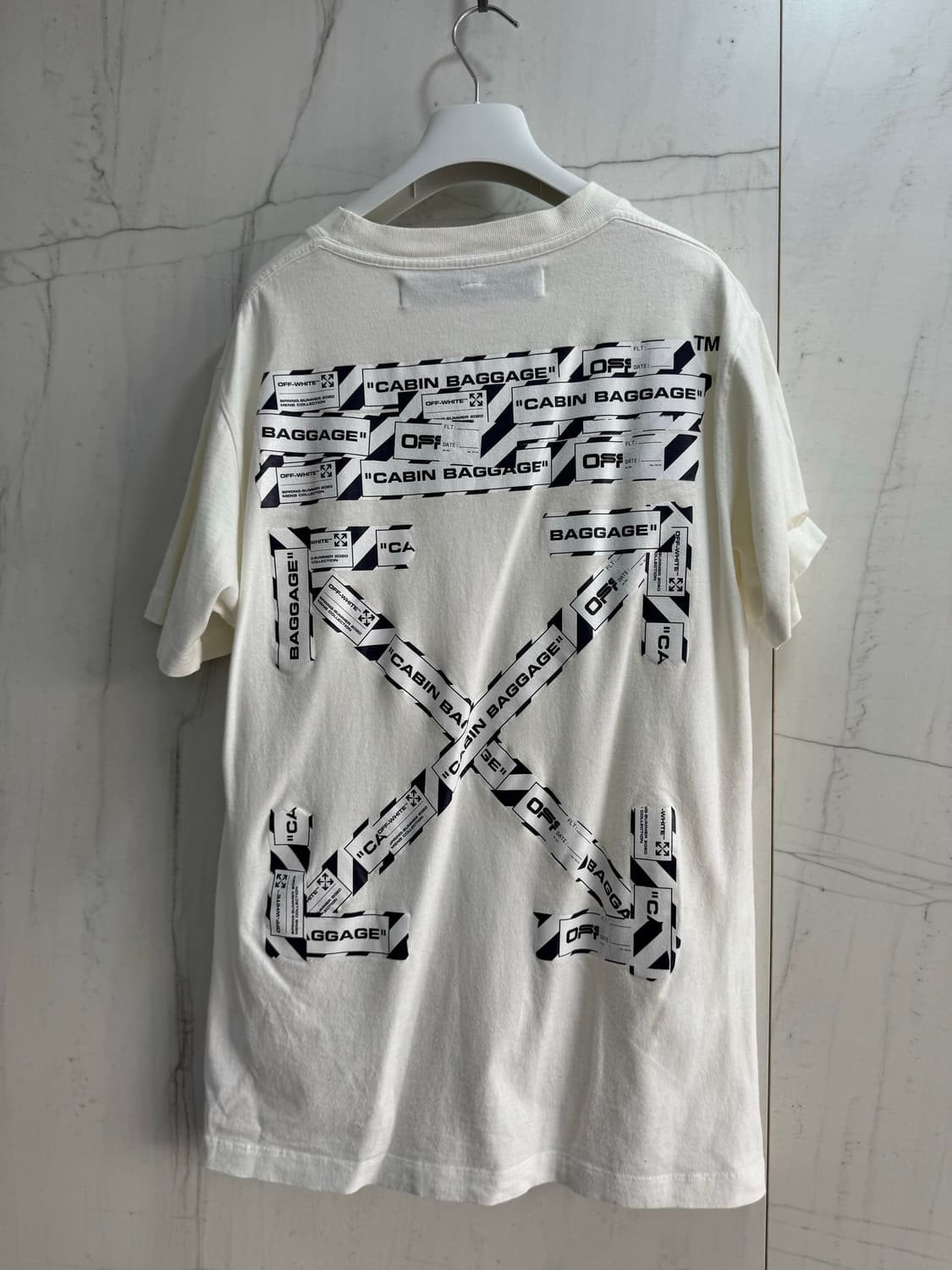 오프화이트 “CABIN BAGGAGE” 반팔 티셔츠 상품이미지3