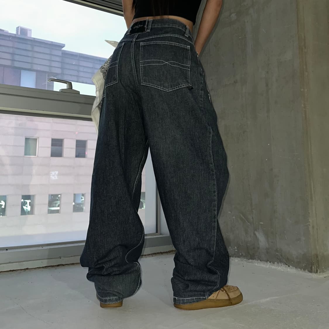 seanjohn wide denim pants 상품이미지4