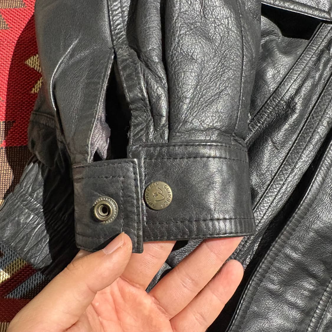 빈티지 양가죽 봄버 레더자켓 상품이미지3