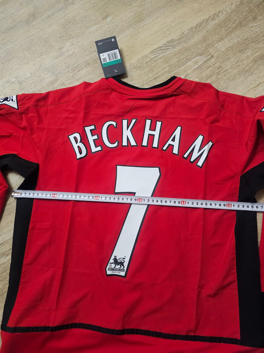 맨유 맨체스터유나이티드 베컴 마킹 보다폰 레트로 유니폼 상품이미지8