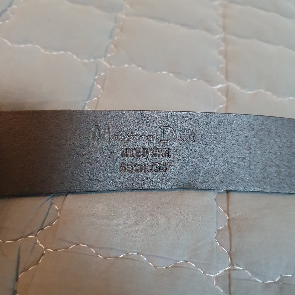 마시모두띠 브라운 나파 레더 벨트 (85) 상품이미지6