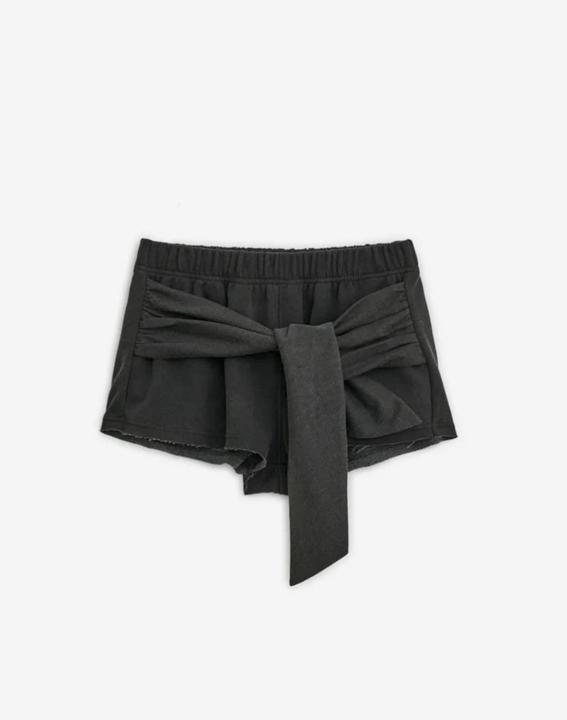 썬번프로젝트(TIE RAW-CUT SWEAT SHORTS)차콜 상품이미지2