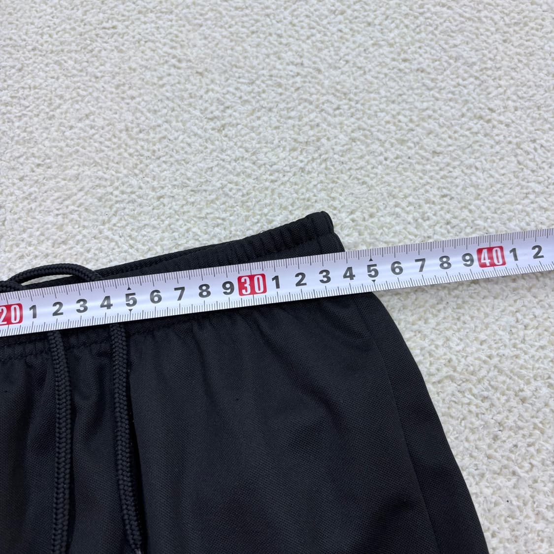 L 아디다스 블랙 트레이닝 반바지 0325E 상품이미지6