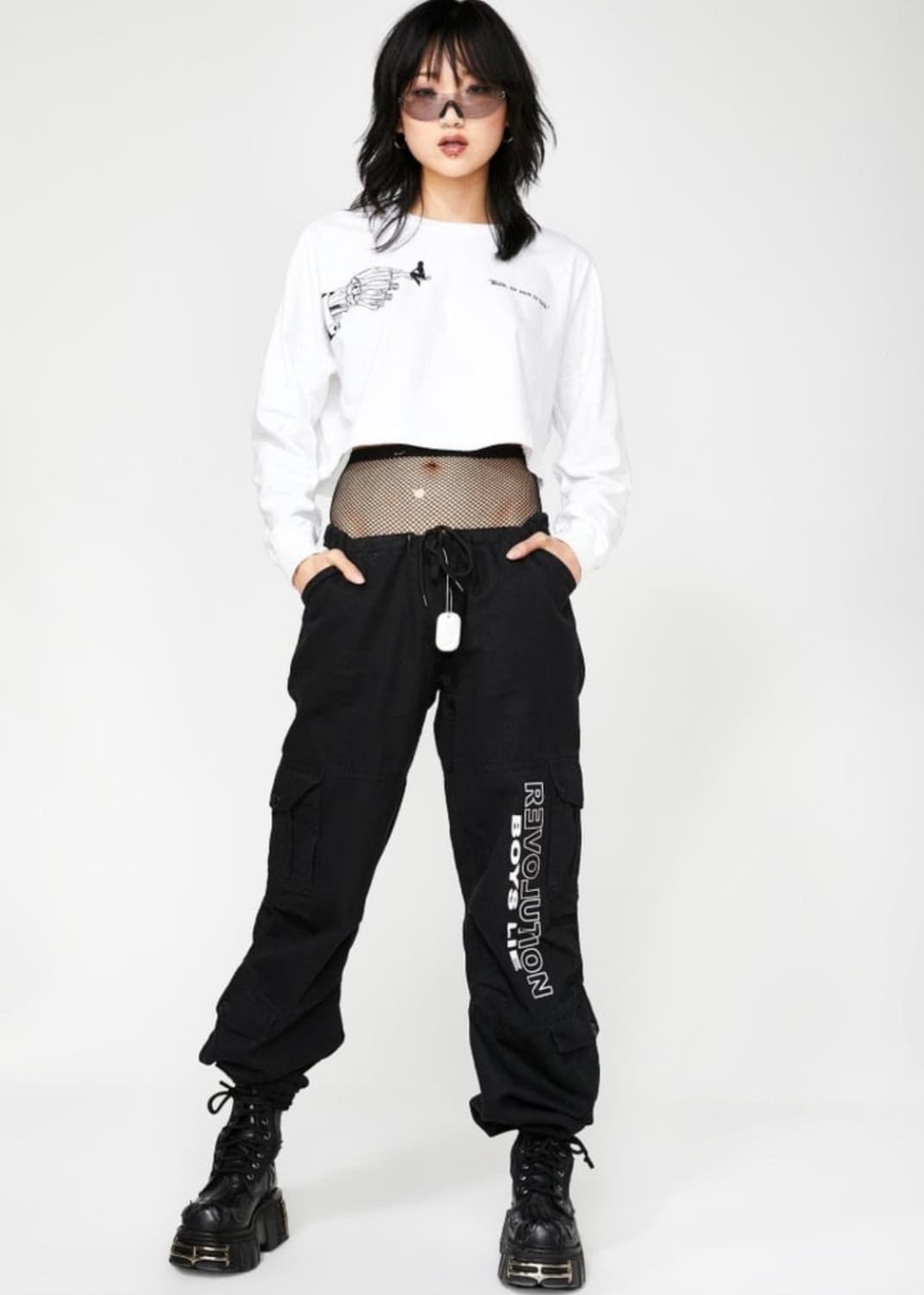 (dolls kill) Boys Lie 레볼루션 팬츠 상품이미지1