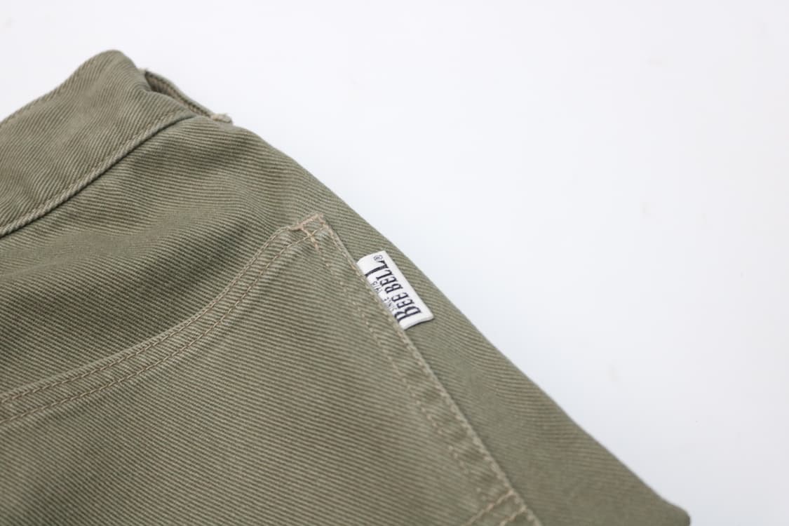 BEE BELL 비벨 빈티지 카키 헤비 트윌 워크 팬츠 상품이미지8