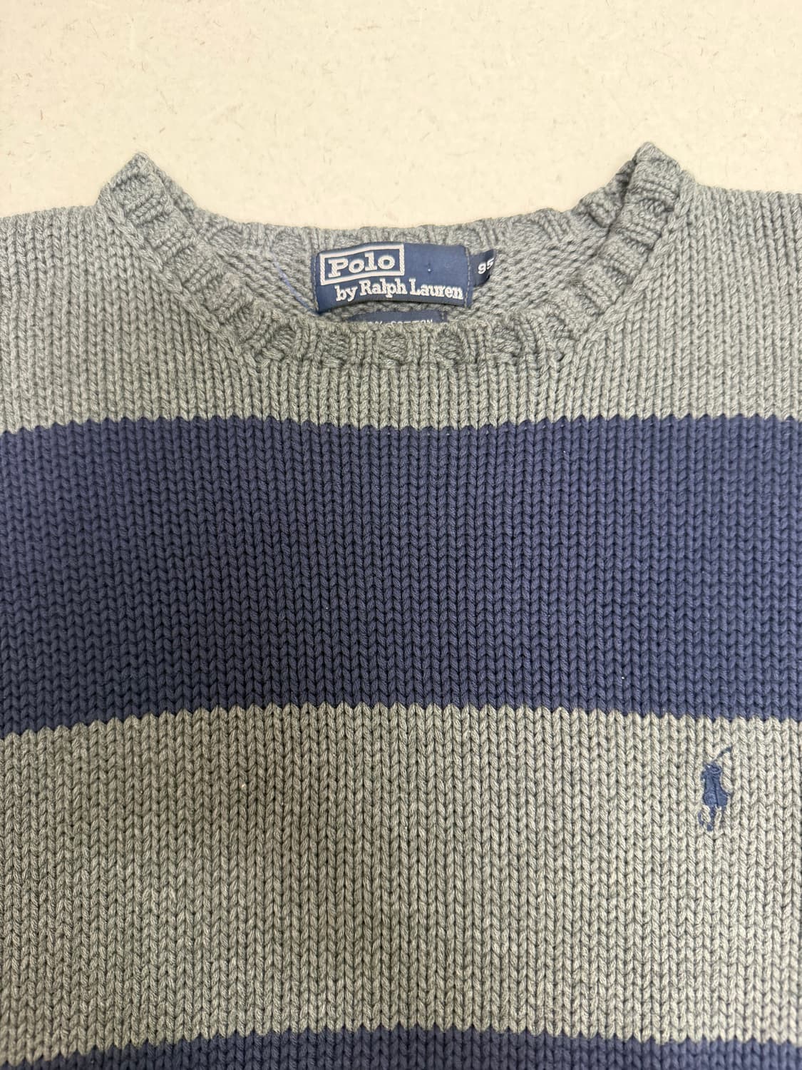 폴로 스트라이프니트 90’s 상품이미지3