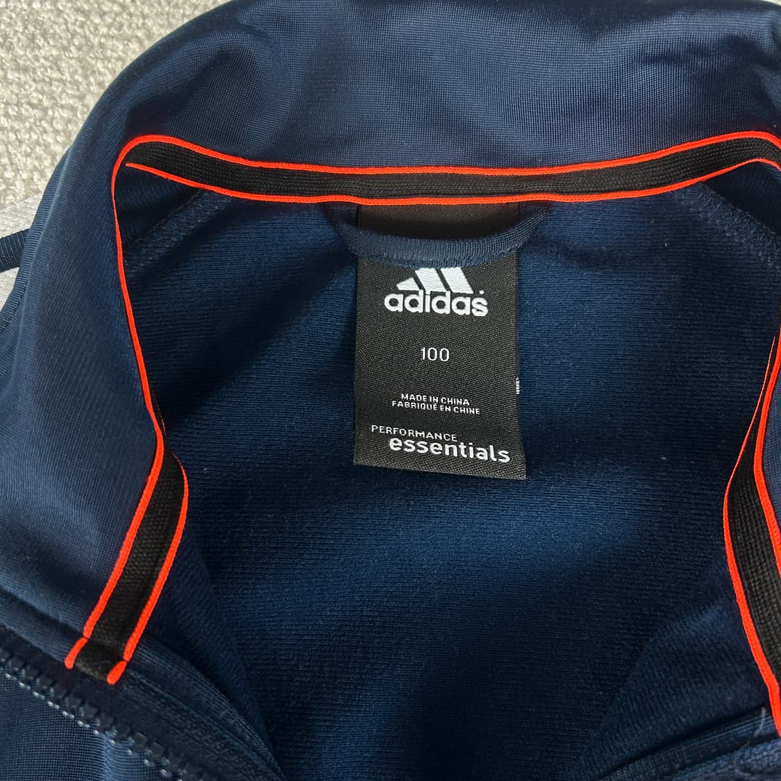 아디다스 삼선 트랙탑 네이비 L 상품이미지2