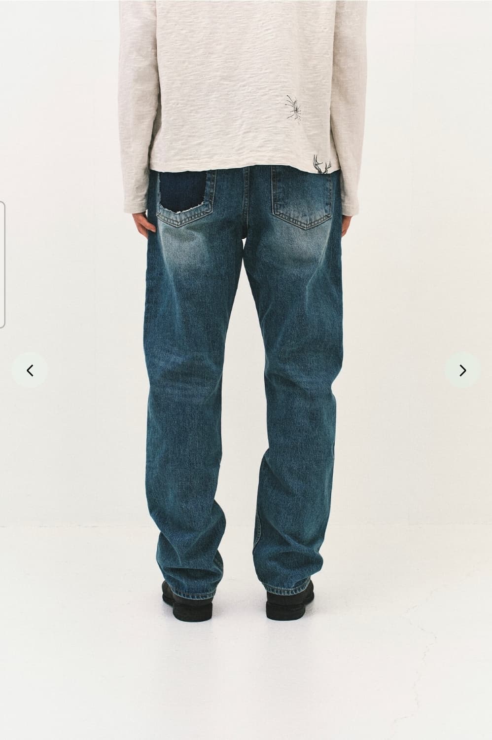 서피스에디션 로스트 스트레이트 데님 팬츠 S size 상품이미지1