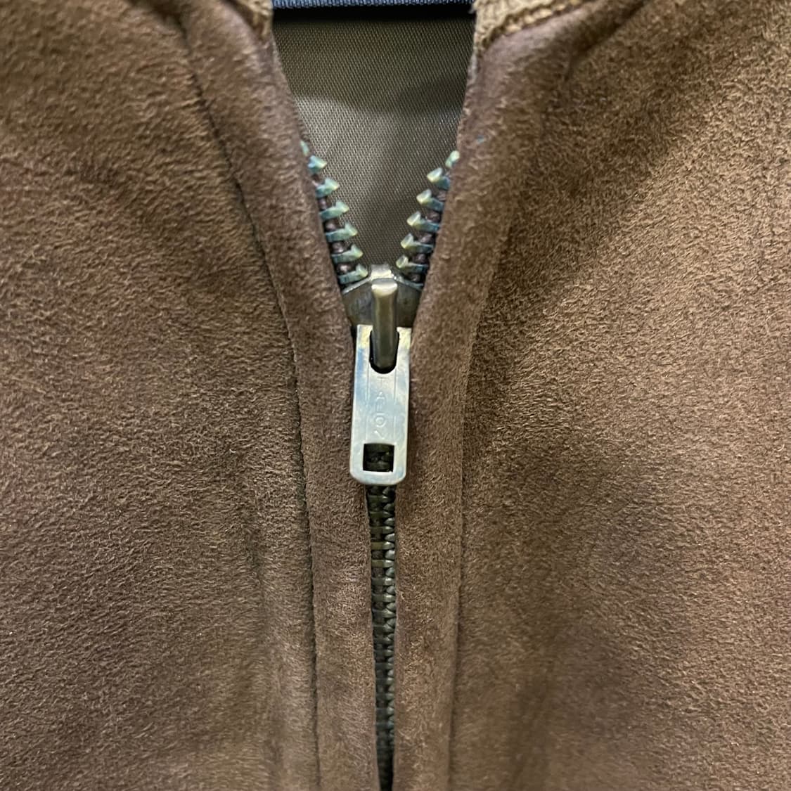 80's~90's vintage suede jacket 상품이미지2