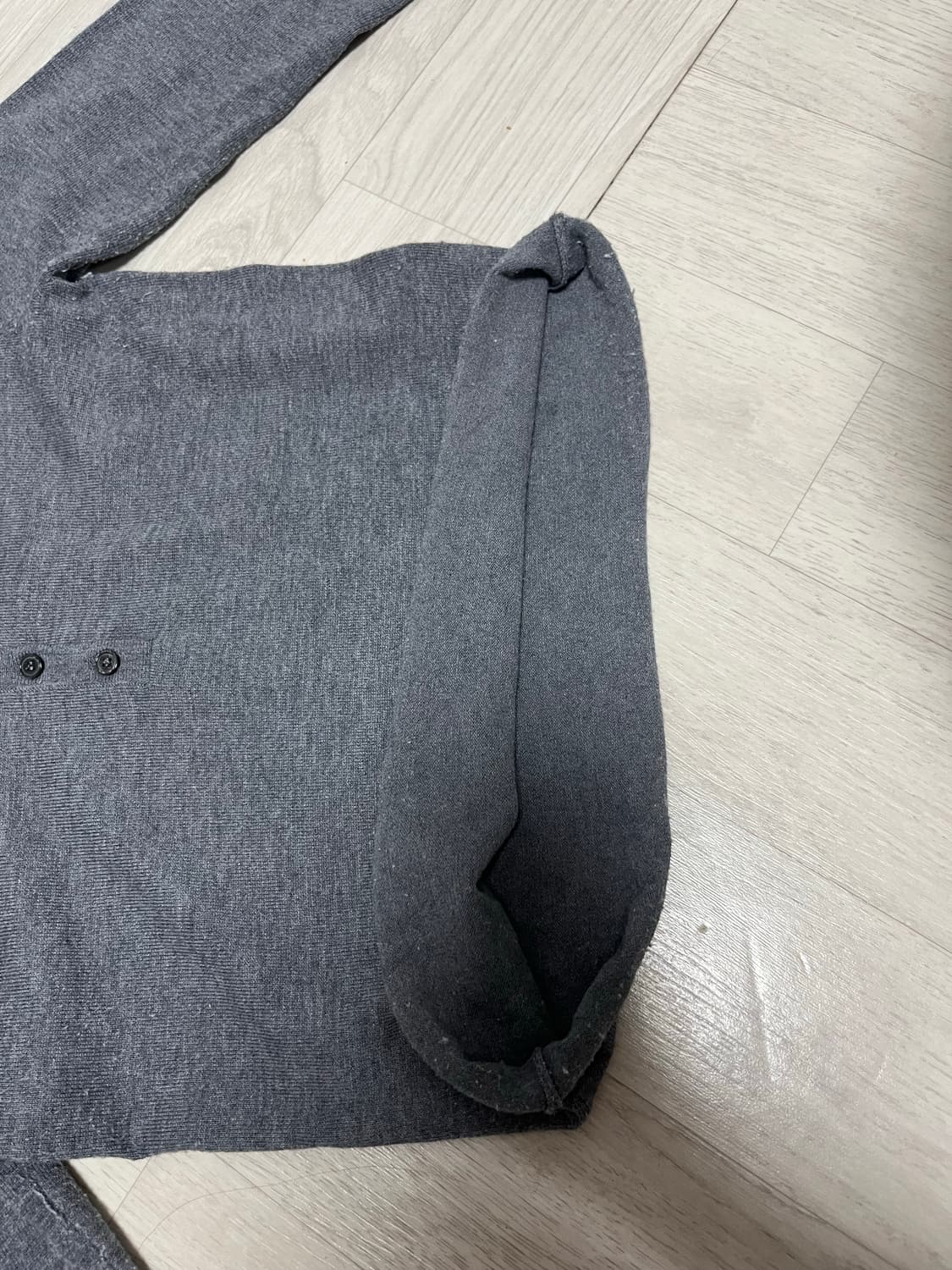 plzproject open hood knit 상품이미지7