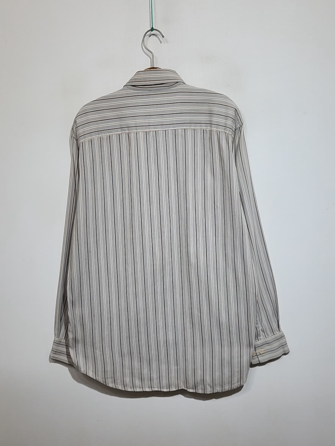 (XL) 제냐 남방 스트라이프 셔츠 포켓 이태리판  상품이미지6