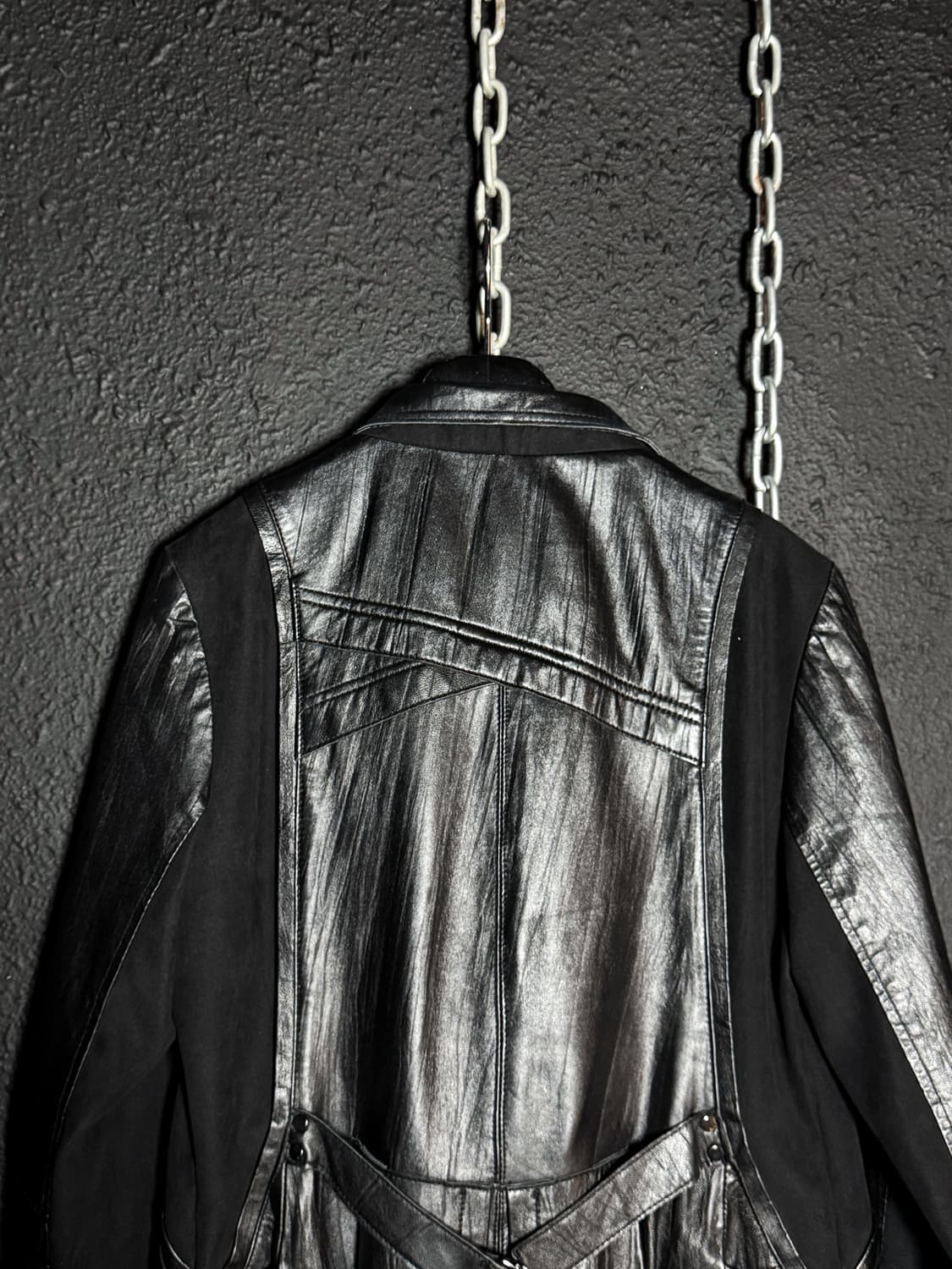 Gothic mood Leather Jacket 상품이미지5