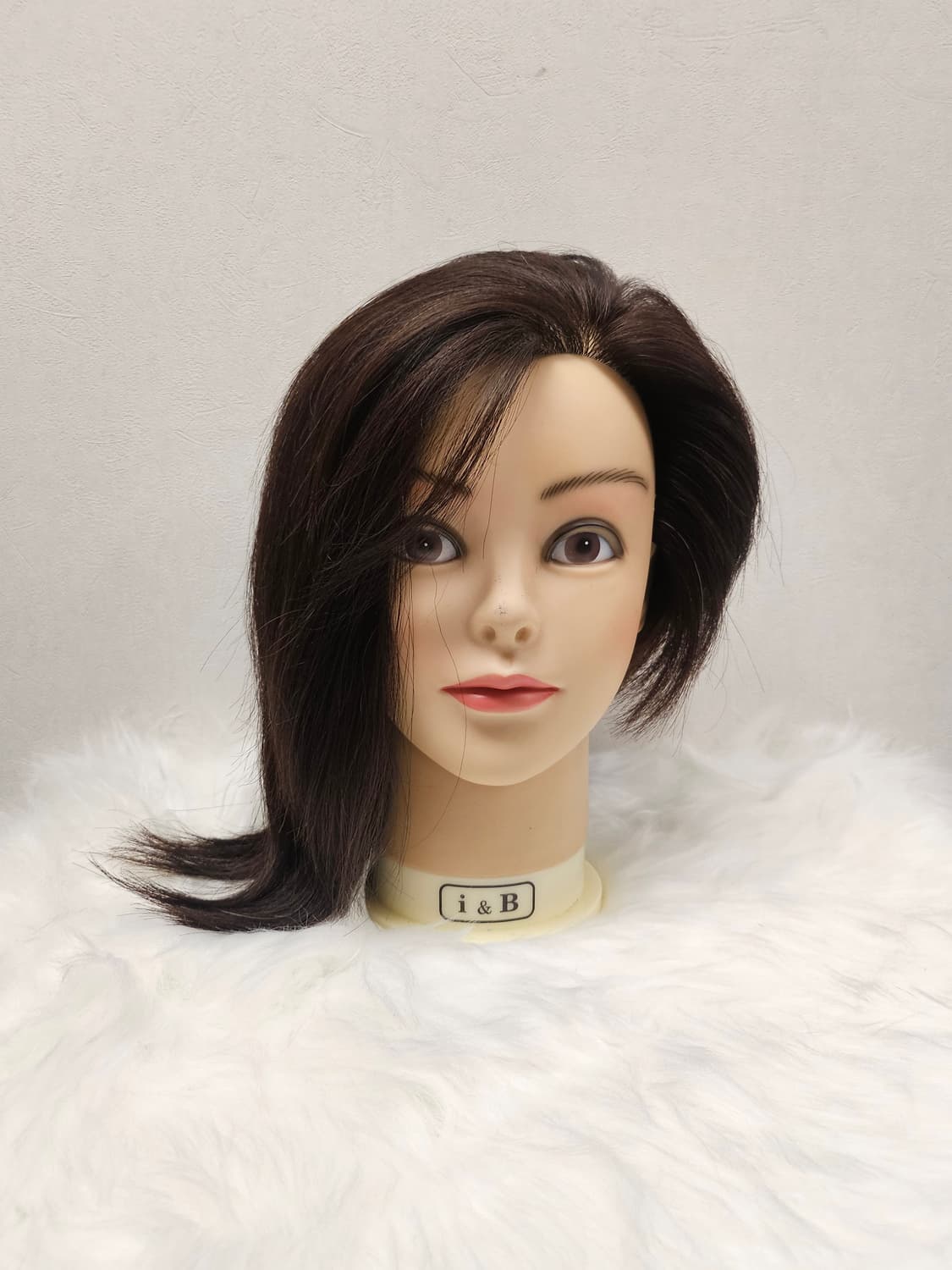 미용사 국가자격시험 컷 연습용 통가발 민두 | 인모 | 1.5만원 상품이미지1