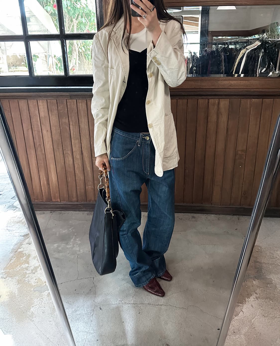 BURBERRY LONDON cotton tailored jacket 상품이미지3