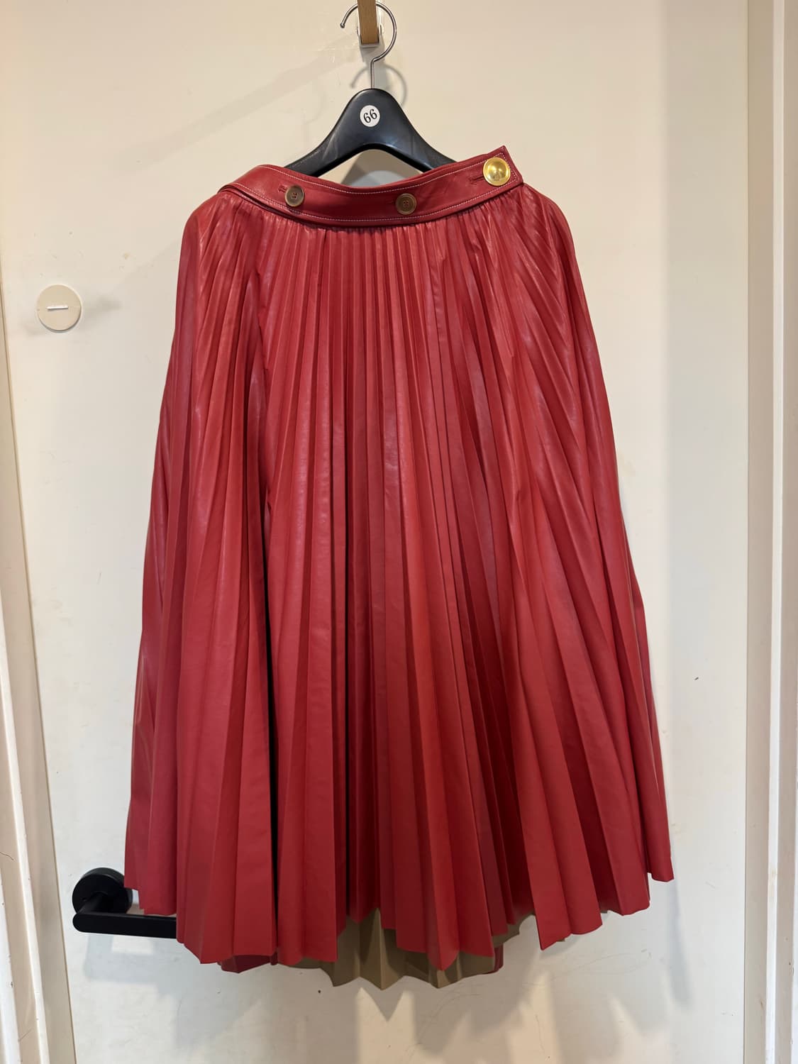 system 시스템 레더 스커트 상품이미지6