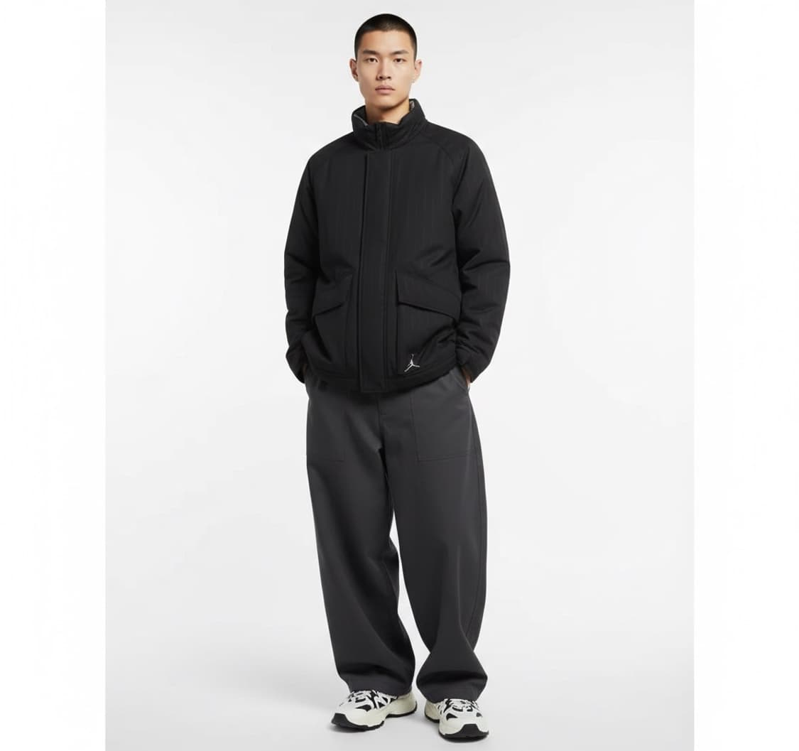 Nike Jordan 나이키 조던 블랙 패딩 자켓 XL (스트릿) 상품이미지1