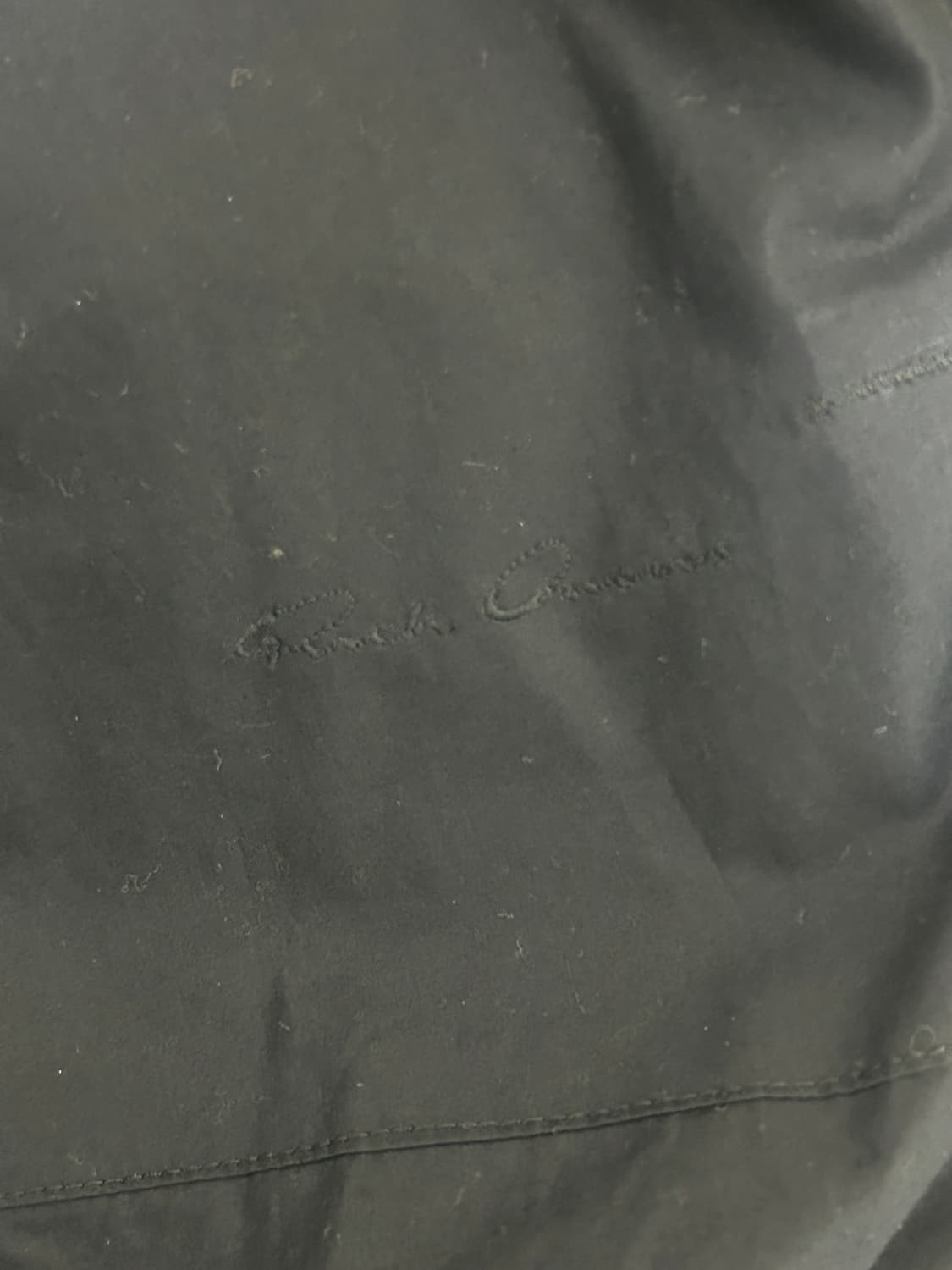 릭오웬스 불렛사선자켓(스쿠버) 48사이즈 상품이미지4