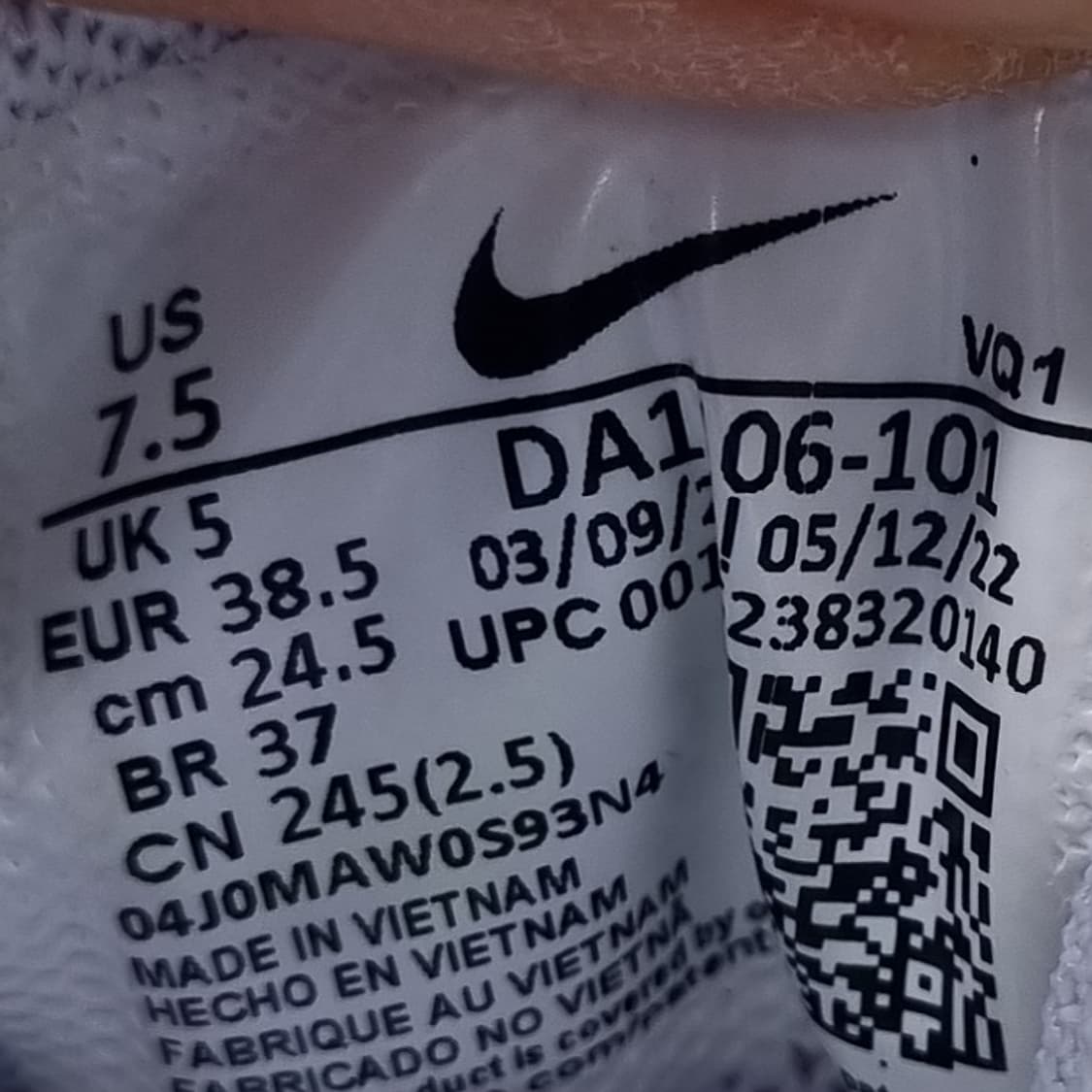 나이키 쾌스트4 운동화240 상품이미지6