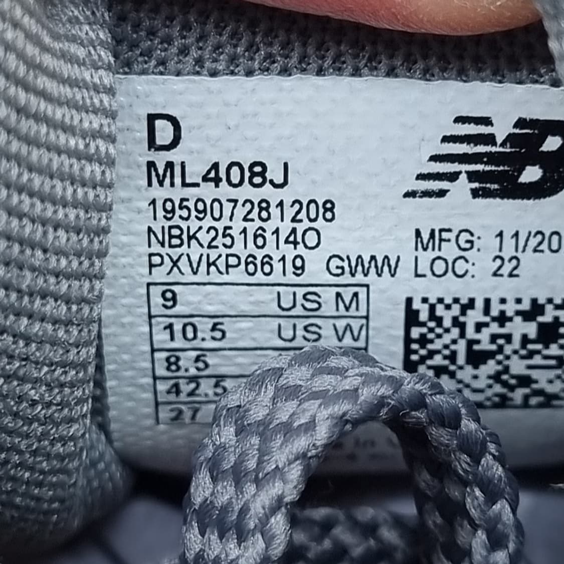 뉴발란스408 실버 남성운동화 270 상품이미지6