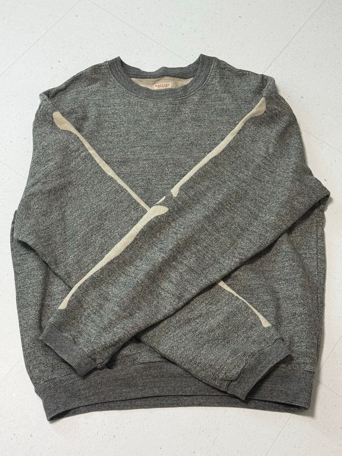 캐피탈 본 크루넥 스웻셔츠 상품이미지2