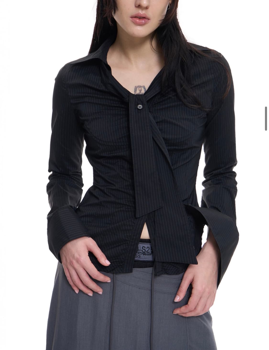 2000 아카이브스 벨라 타이 셔츠 bella tie shirt 02 상품이미지2