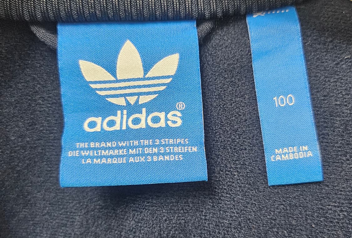 (95~100)L☆초대장급☆아디다스 파이어버드 [네이비옐로우] 트랙탑져지 상품이미지2