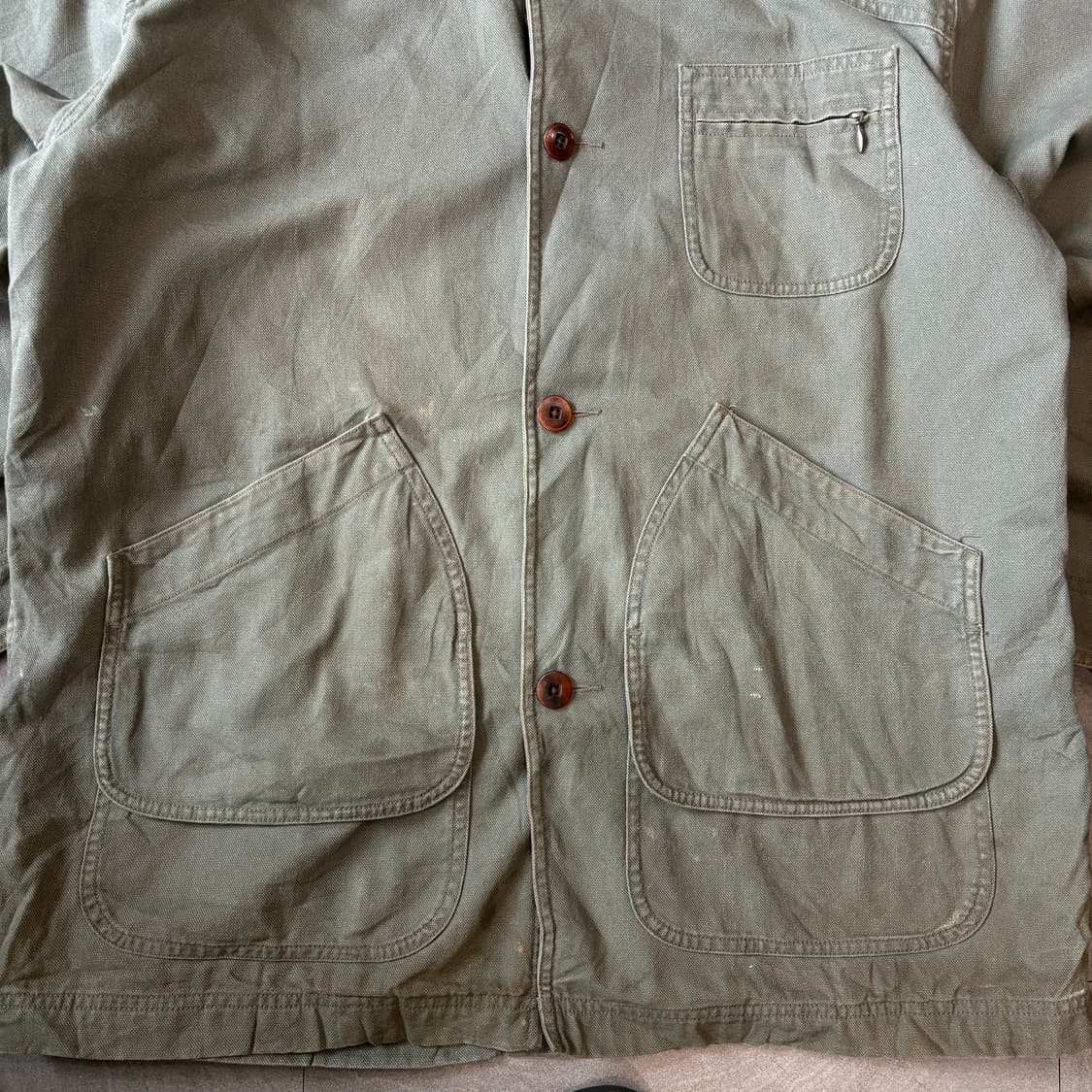 L.L.bean 정품 엘엘빈 카키 헌팅 자켓 상품이미지2