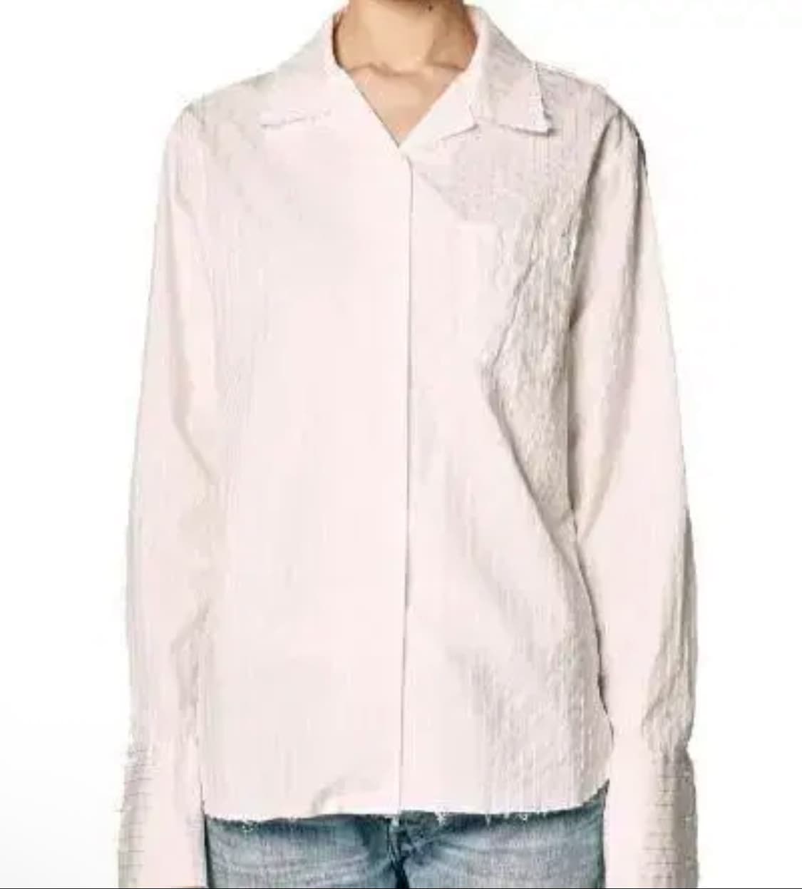 인스턴트펑크 화이트 스트라이프 셔츠 상품이미지1