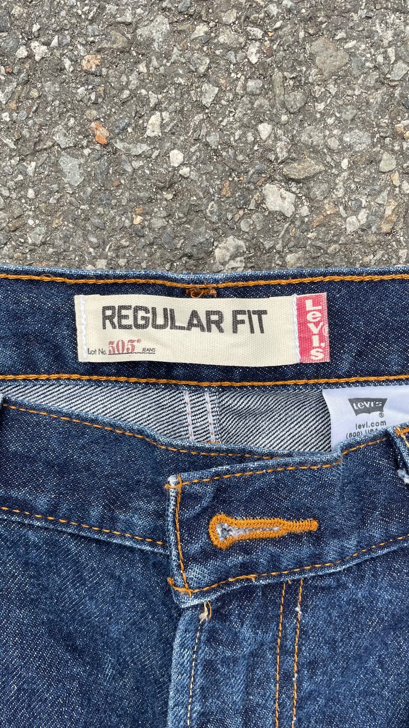 리바이스 505 인디고 데님 상품이미지6