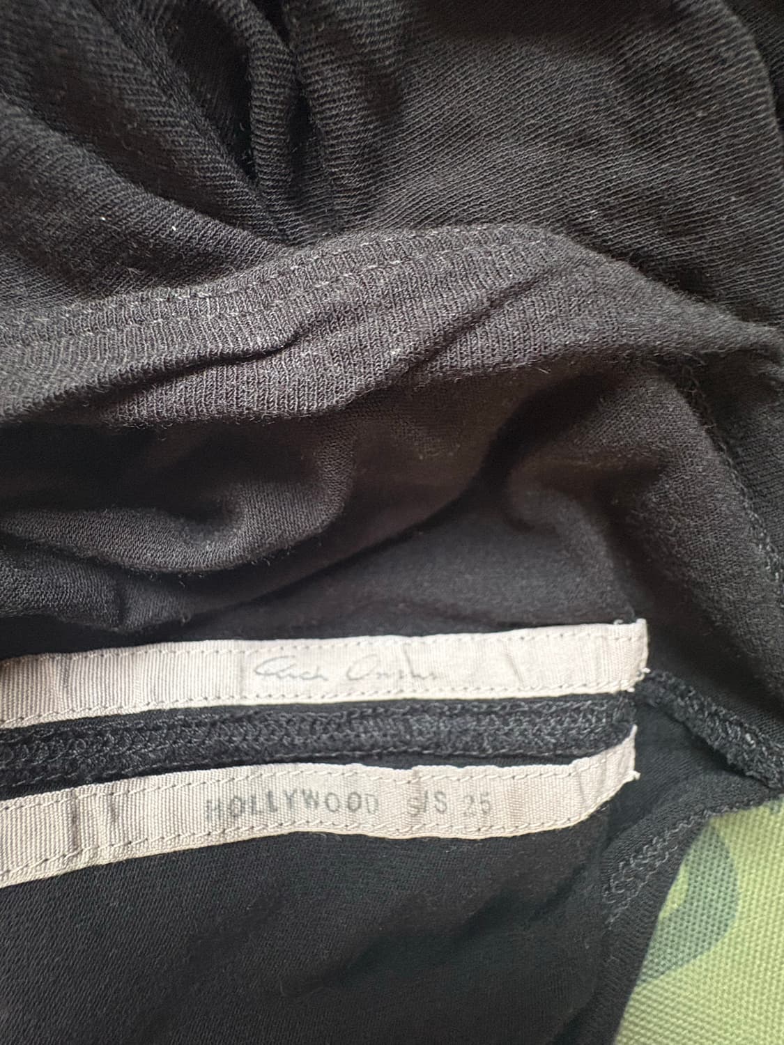 릭오웬스 25ss hollywood 반팔 티셔츠 상품이미지3