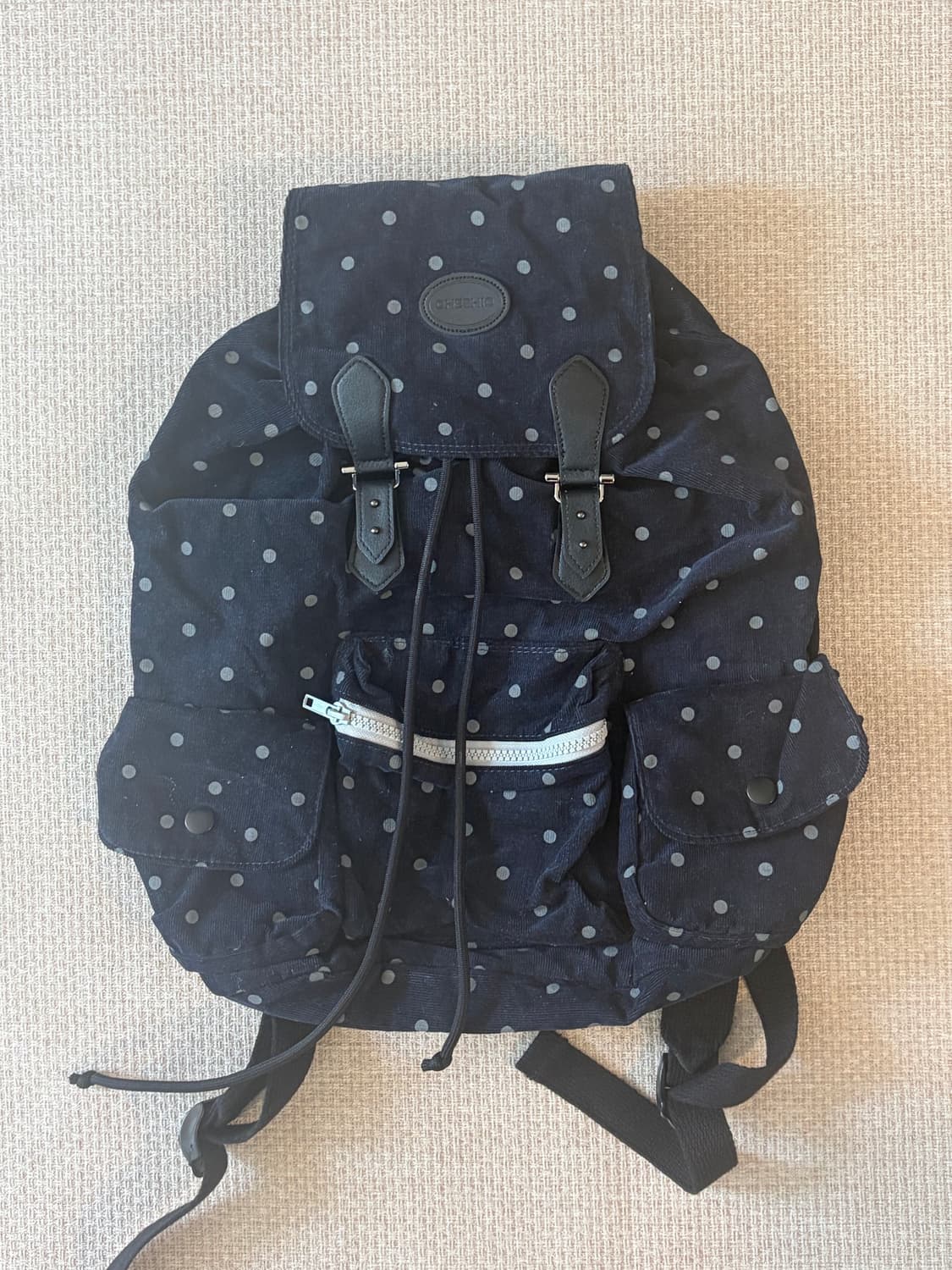 오헤시오 DOT BACKPACK, NAVY 상품이미지1