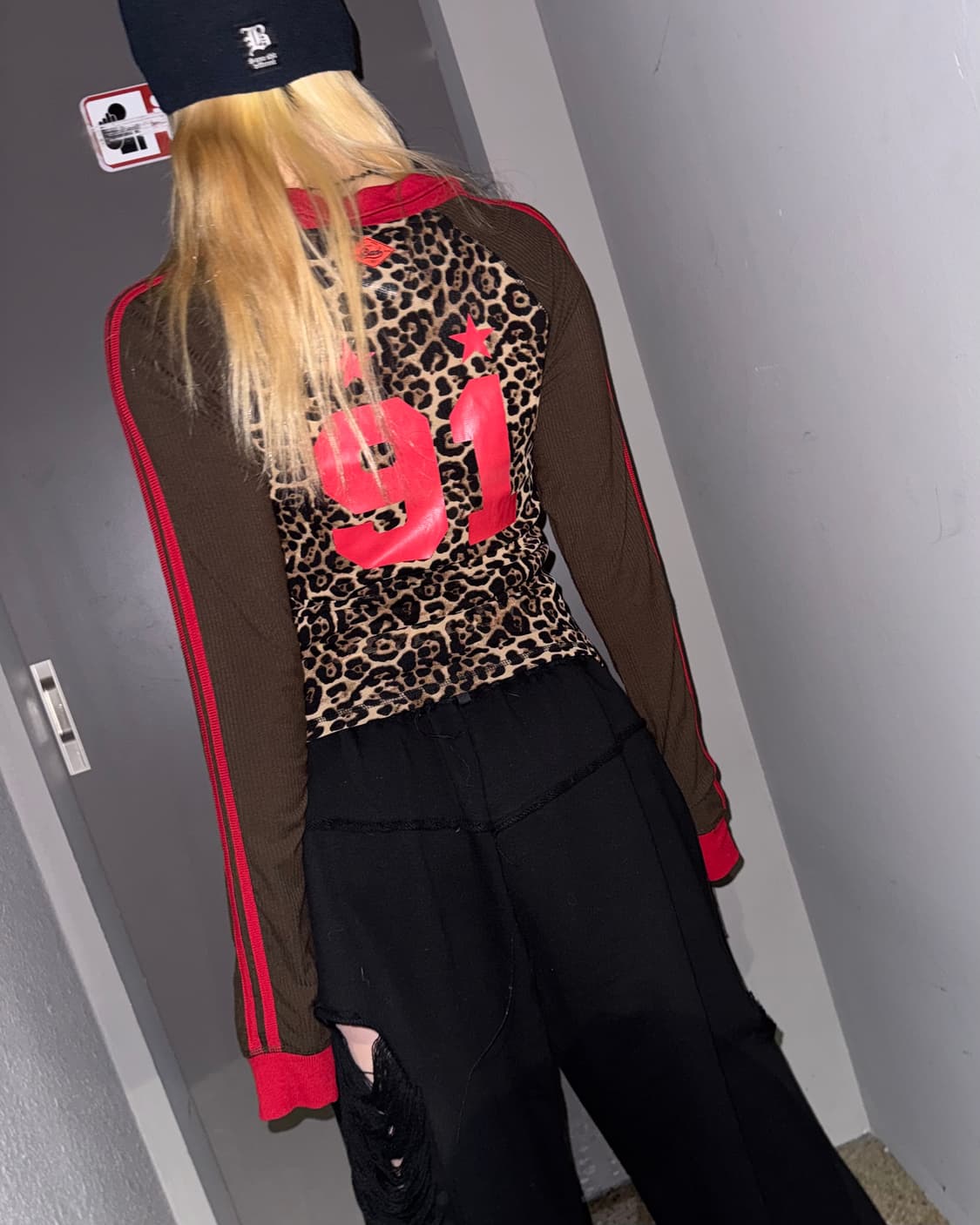 배드블러드 레오파드 롱슬리브 상품이미지5