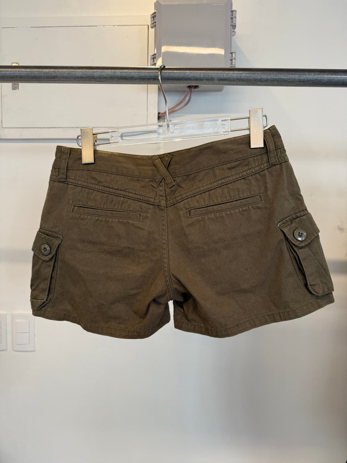 Heather Khaki Pocketed Cargo Shorts 상품이미지4