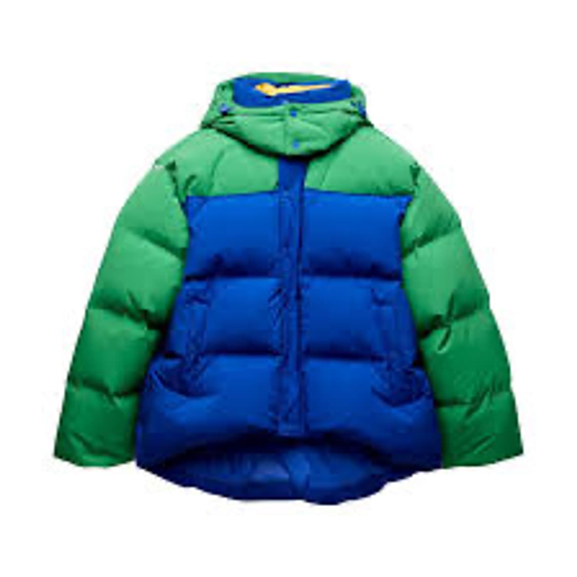 아더에러 X 자라 컬러 블록 패딩 S사이즈 탭채새제품 상품이미지1