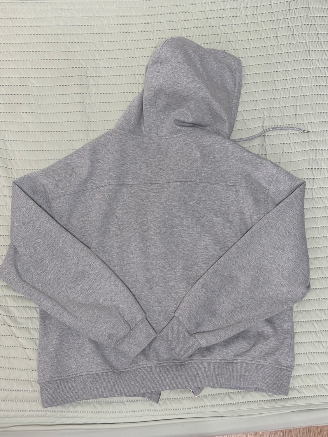 남자 AONE 크롭 후드 집업 상품이미지2