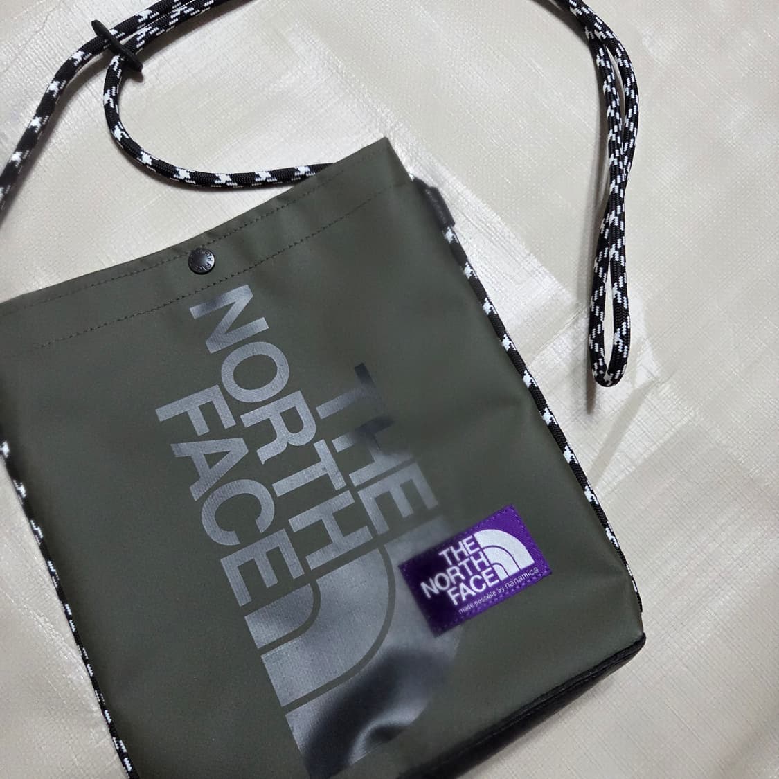 노스페이스 퍼플라벨 TPE 숄더백 카키 상품이미지1