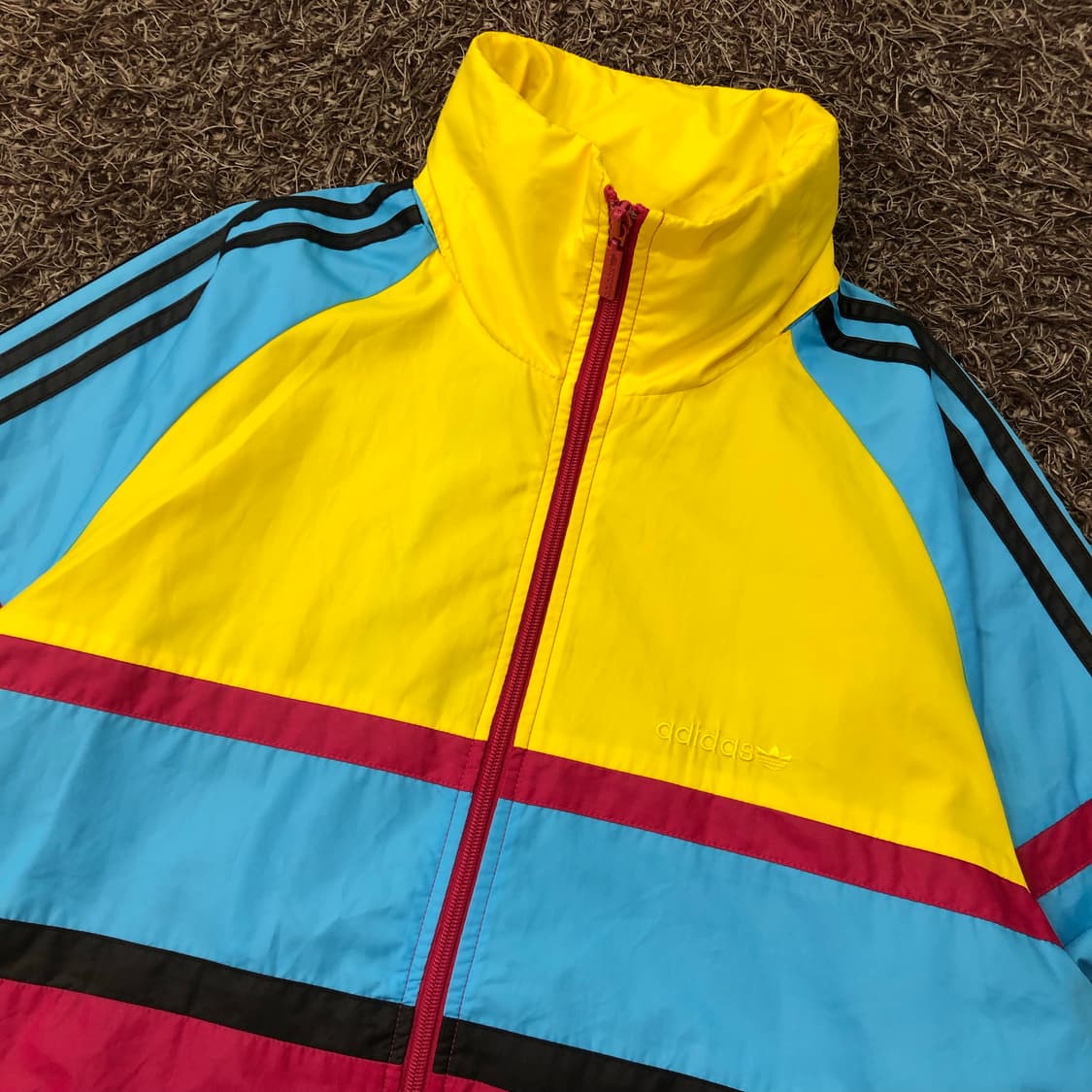 아디다스 컬러블록 윈드브레이커 바람막이 자켓 상품이미지2