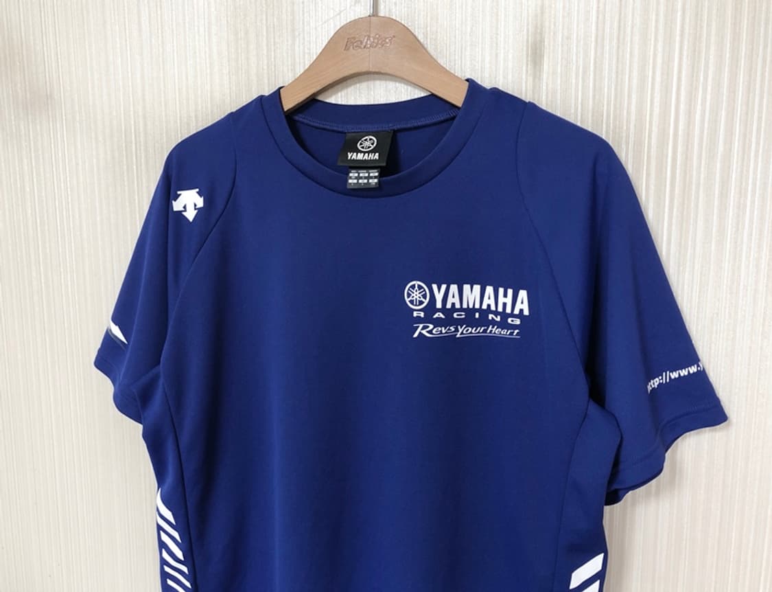 데상트 야마하(YAMAHA)레이싱 티셔츠 XO(110) 상품이미지6