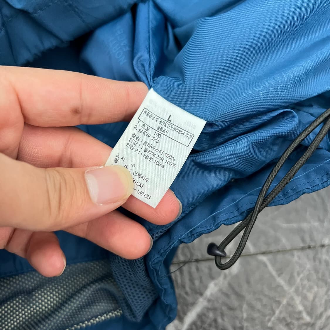 노스페이스 로고 투웨이 고어텍스 후드 바람막이 자켓 상품이미지7