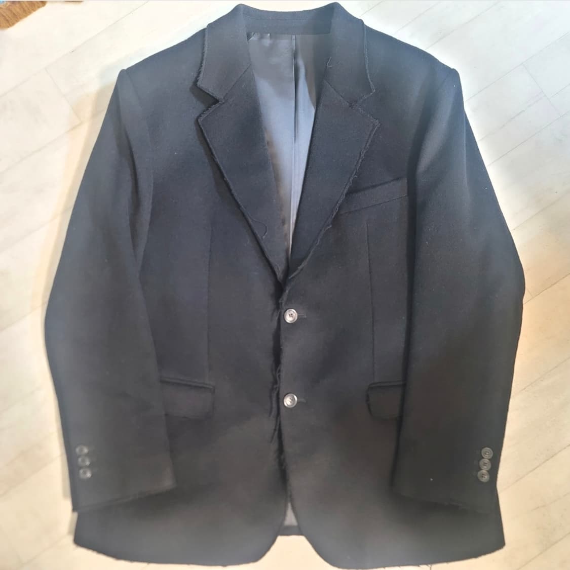 토니웩 아카이브 울 캐시미어 커팅 블레이저 L 상품이미지1